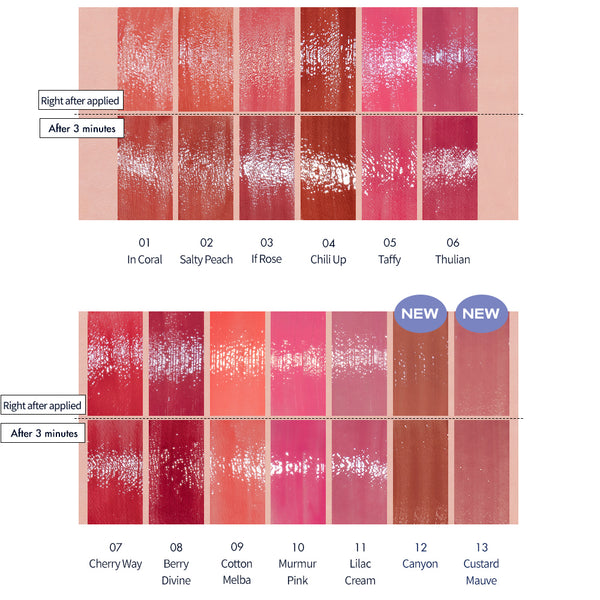 rom&nd DEWY·FUL WATER TINT #Muteral Nude